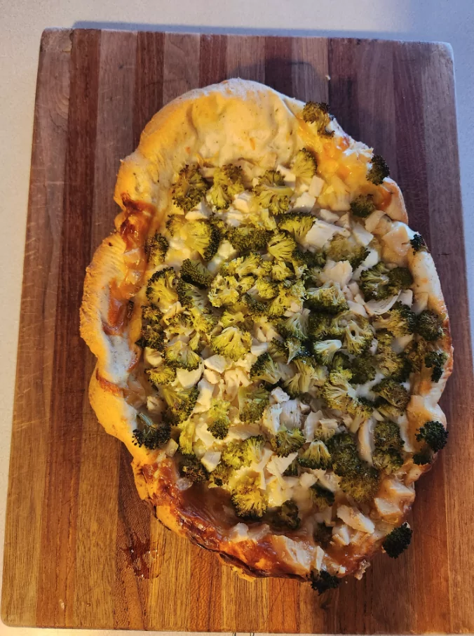 reader Linda K's gluten free crockpot pizza