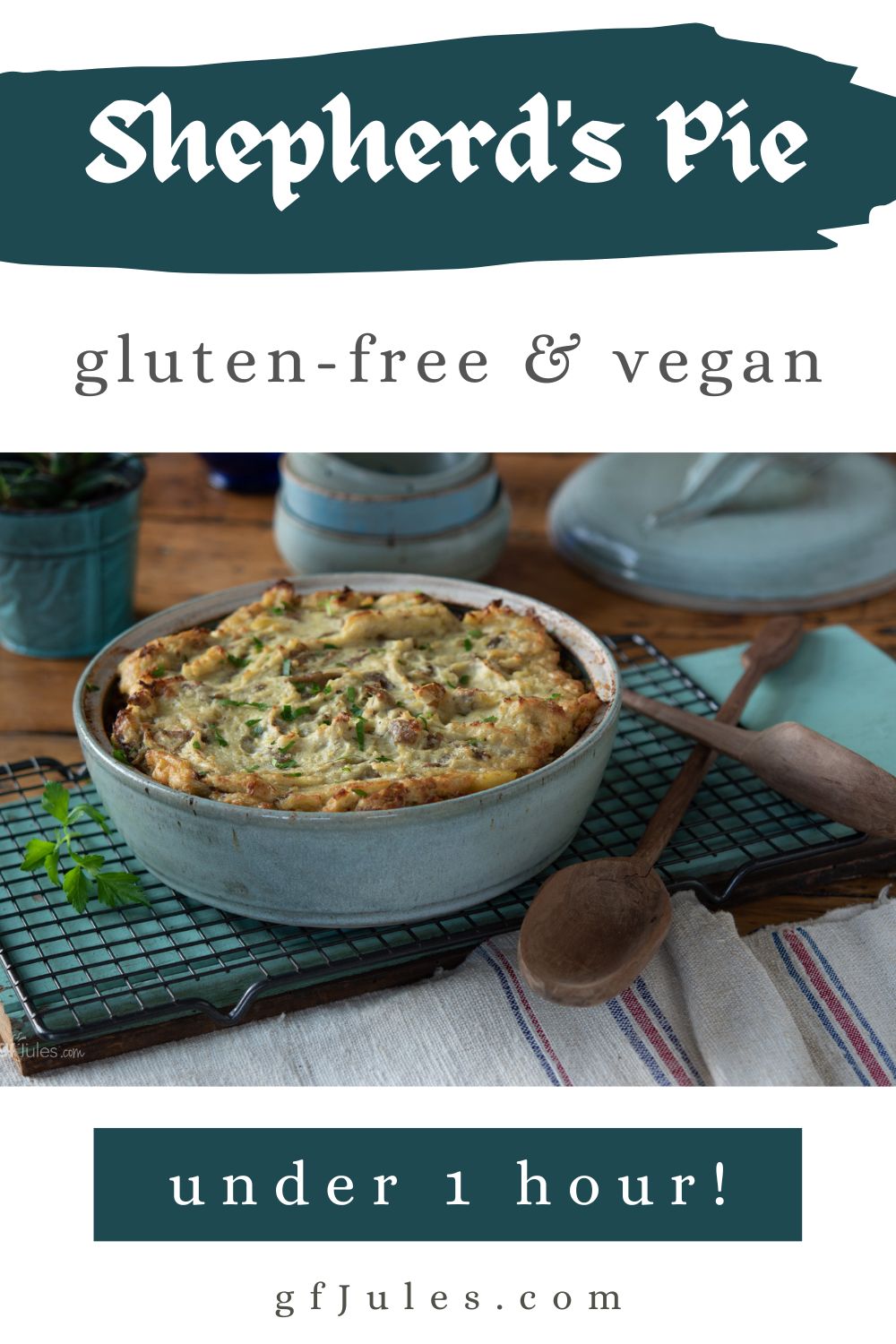 Gluten Free & Vegan Shepherd's Pie | gfJules