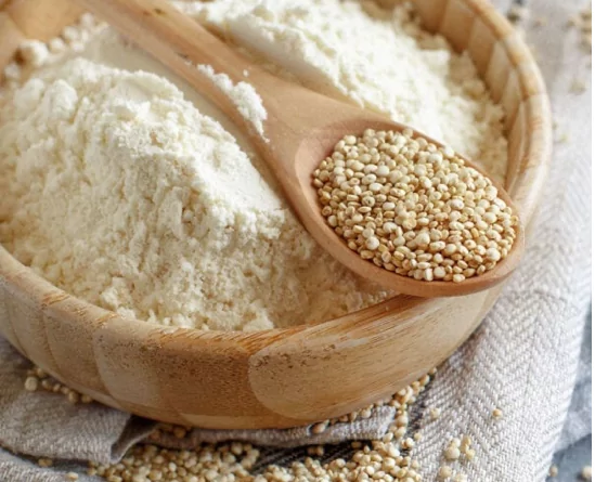 quinoa and quinoa flour