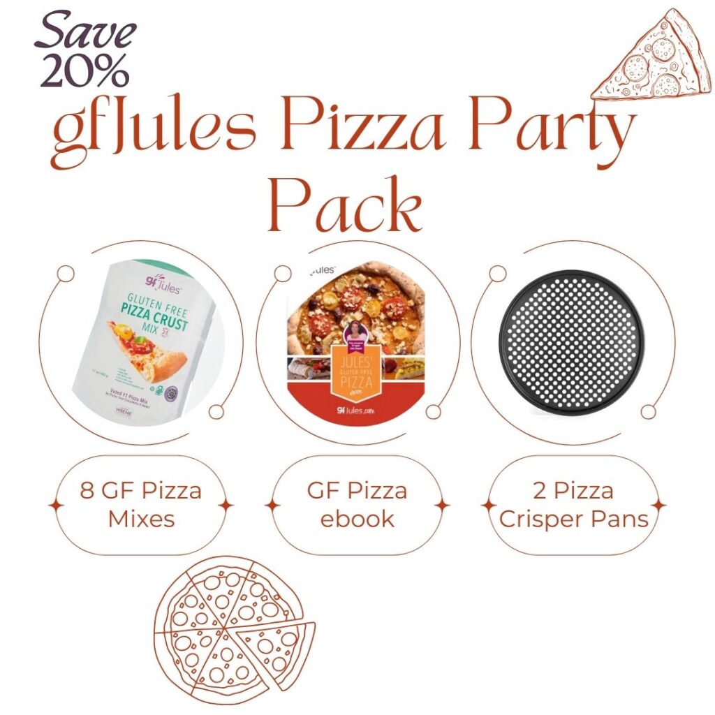 gfJules Gluten Free pizza party pack