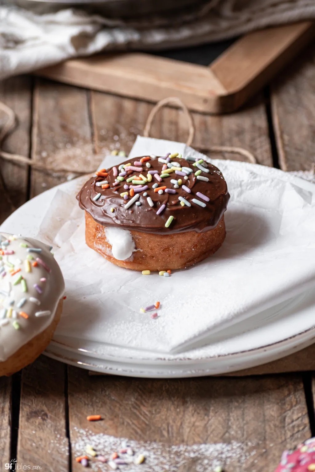 Gluten Free Doughnut Recipe - so light & fluffy, no one will know