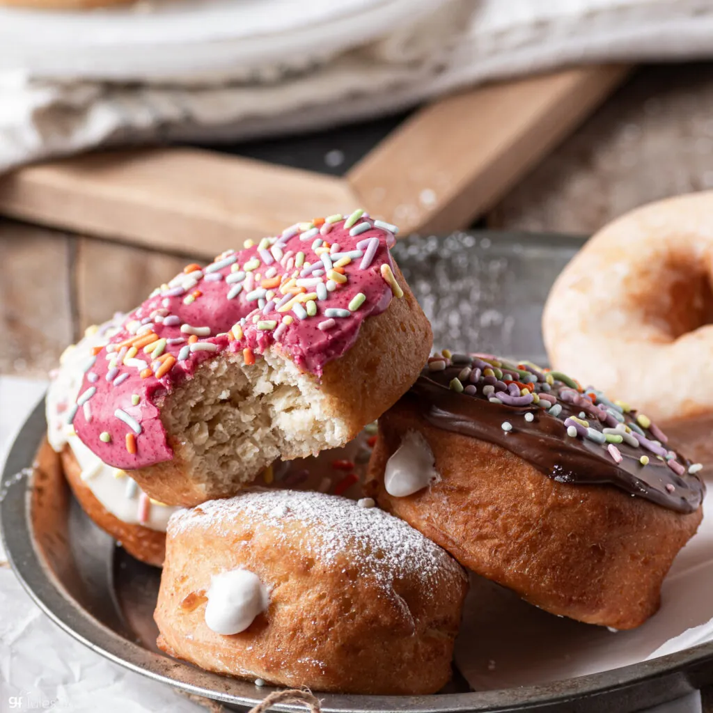 Gluten Free Doughnut Recipe - so light & fluffy, no one will know