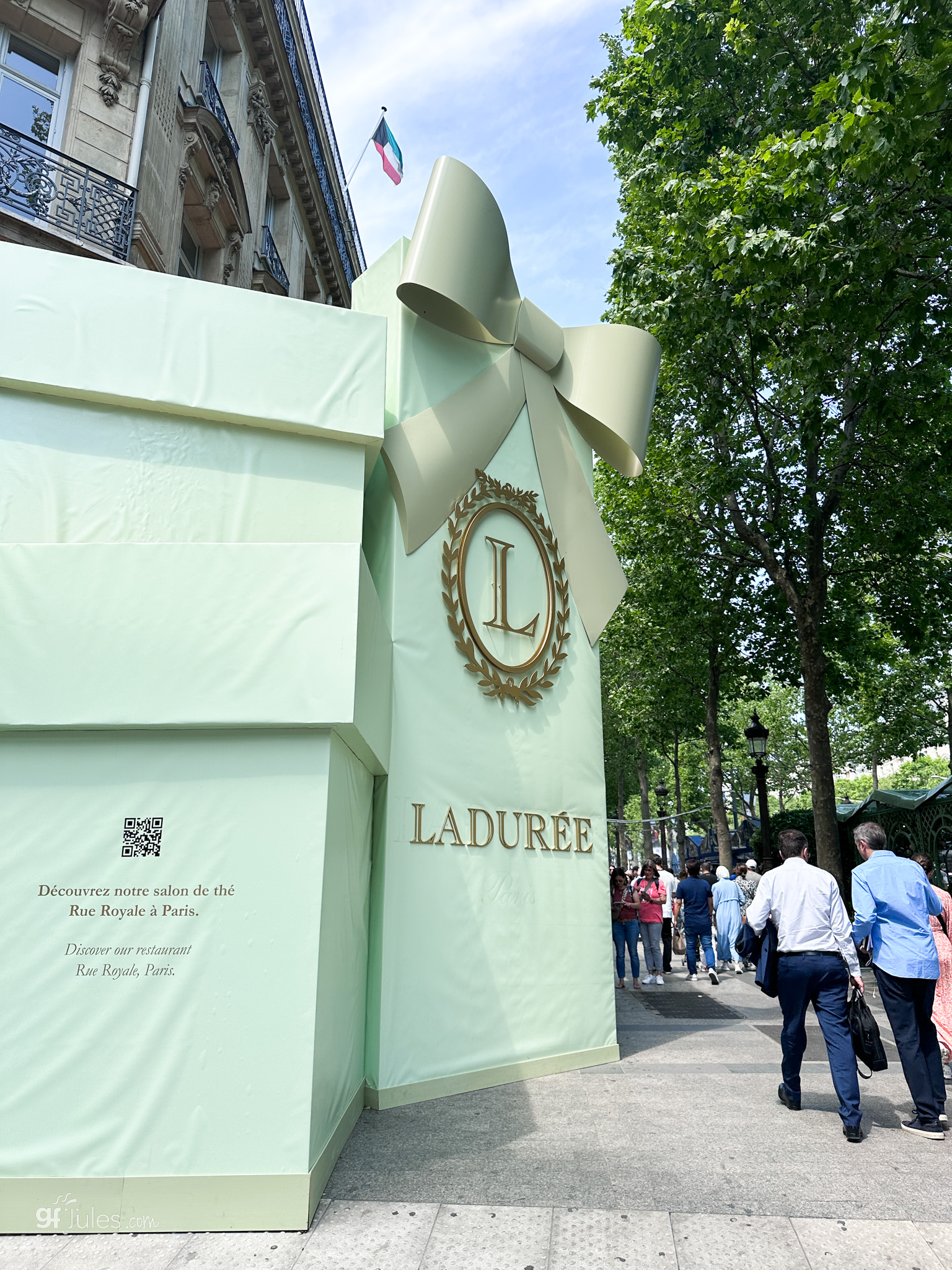 laduree on Champs Elysee 