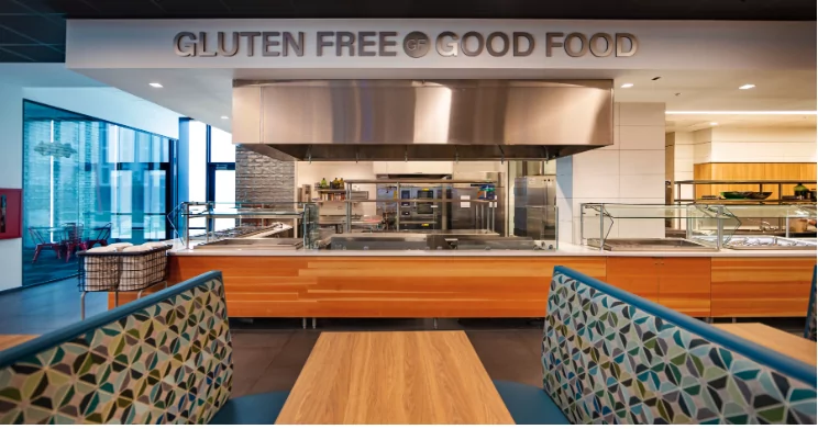 University of Maryland's Newest Dining Hall with a Gluten Free Station