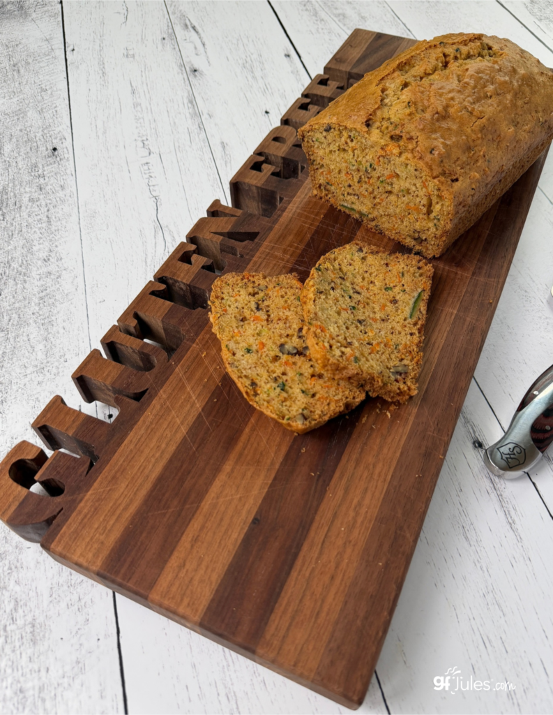 Gluten Free Zucchini - Carrot Bread