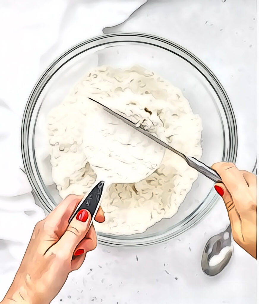 how to scoop and level gluten free flour properly