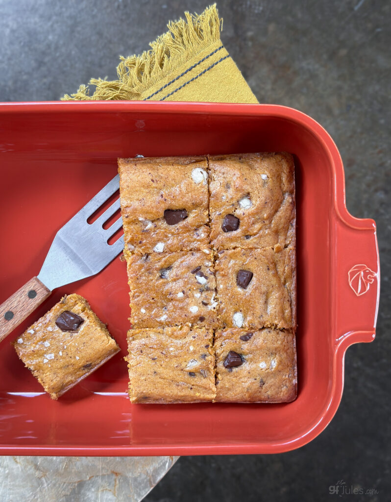 pumpkin bars-oh in terracotta