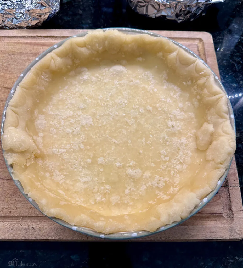 Blind bake pie gluten free crust -2-2