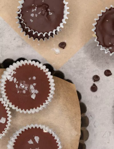 Homemade Reese's Peanut Butter Cups Healthy banner