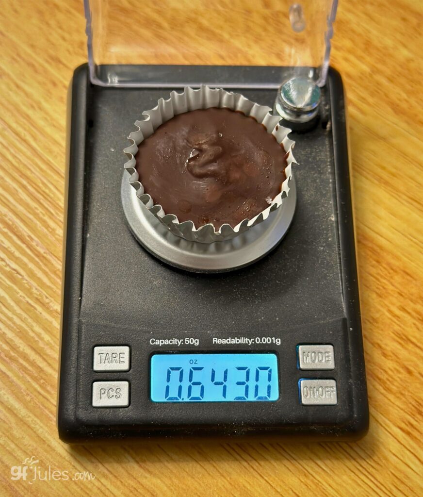 homemade Reese's Cup .6 ounces