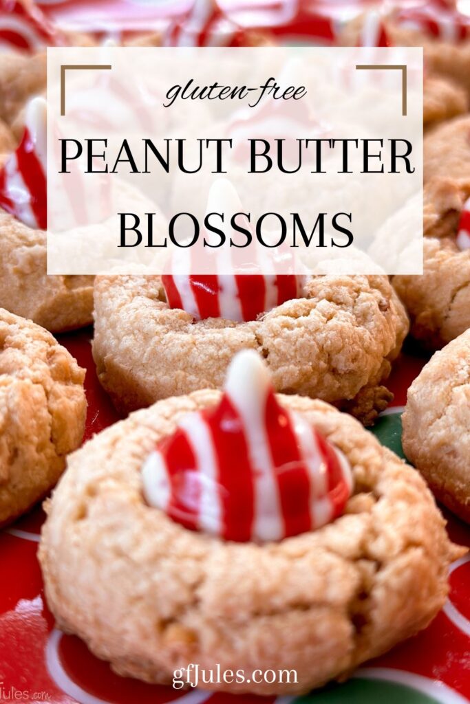 gluten free peanut butter blossoms | gfJules