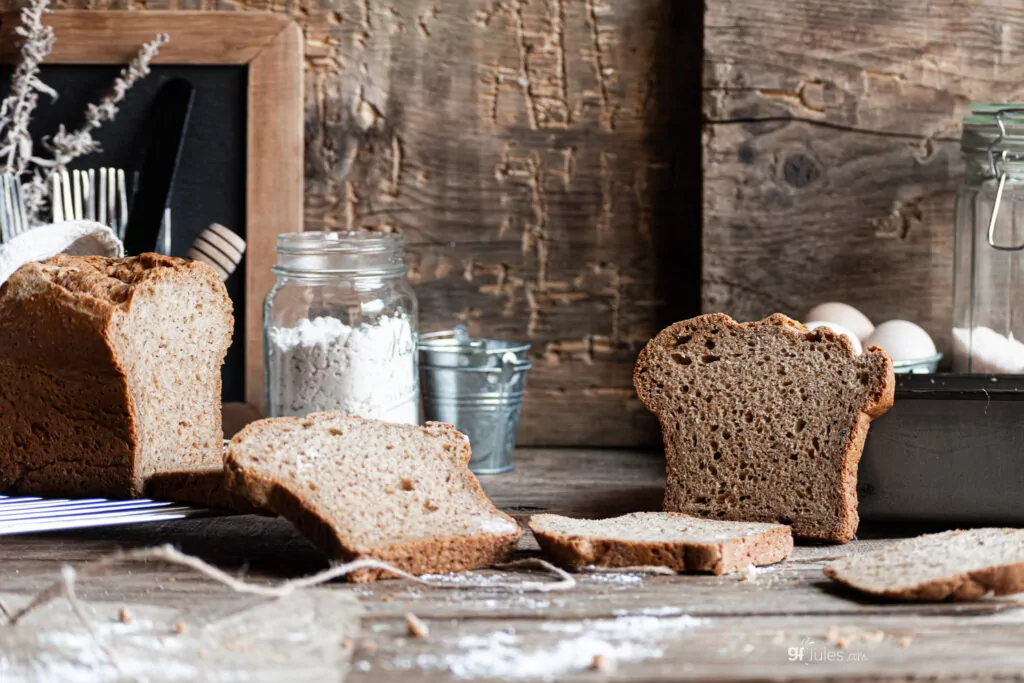 corn free gluten free sandwich bread sliced wide