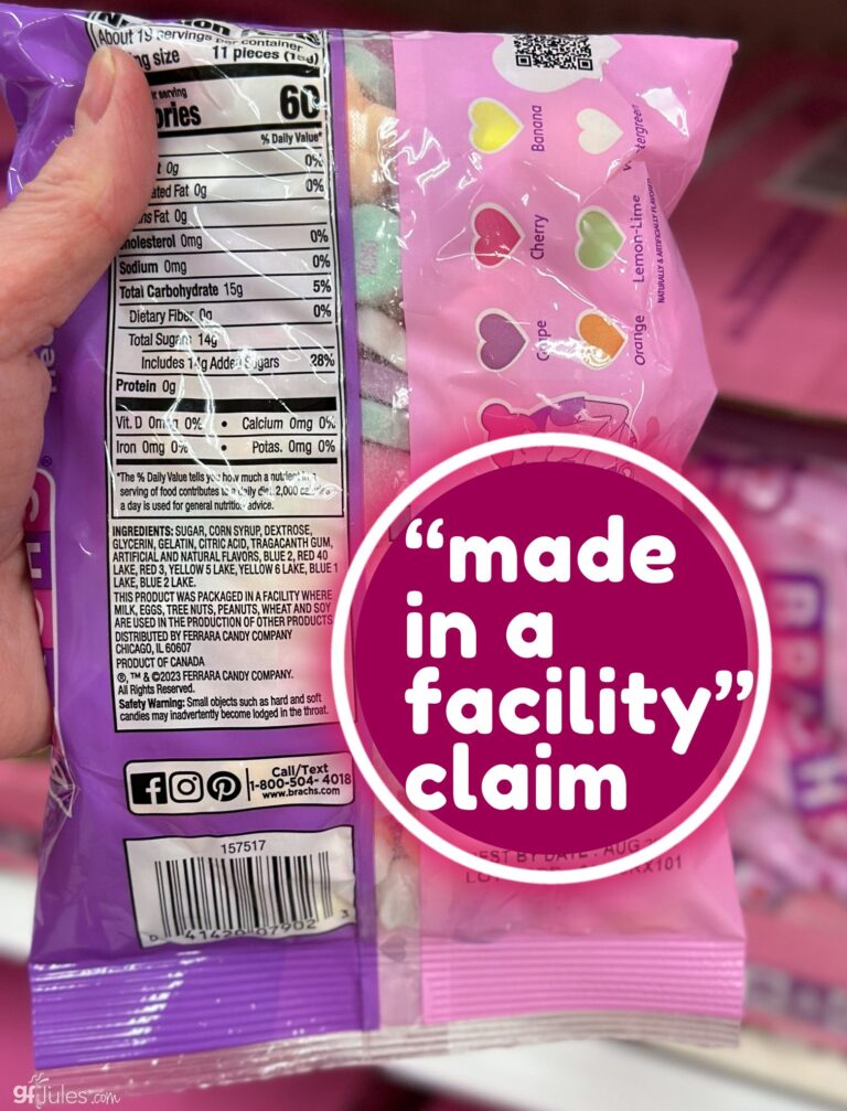 Gluten Free Valentine's Candy List from trusted expert gfJules