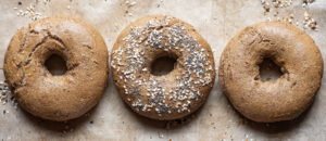 grain free bagels recipe banner