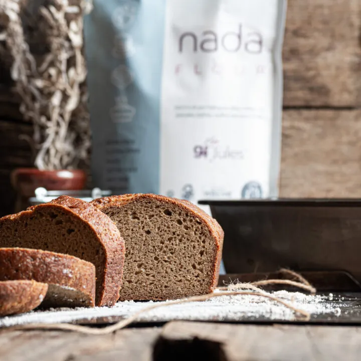 grain free sandwich bread with Nada