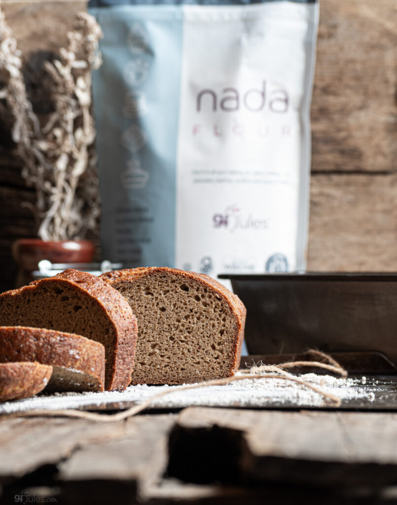 grain free sandwich bread with Nada