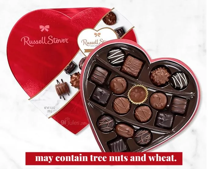 Russell Stover may contain wheat