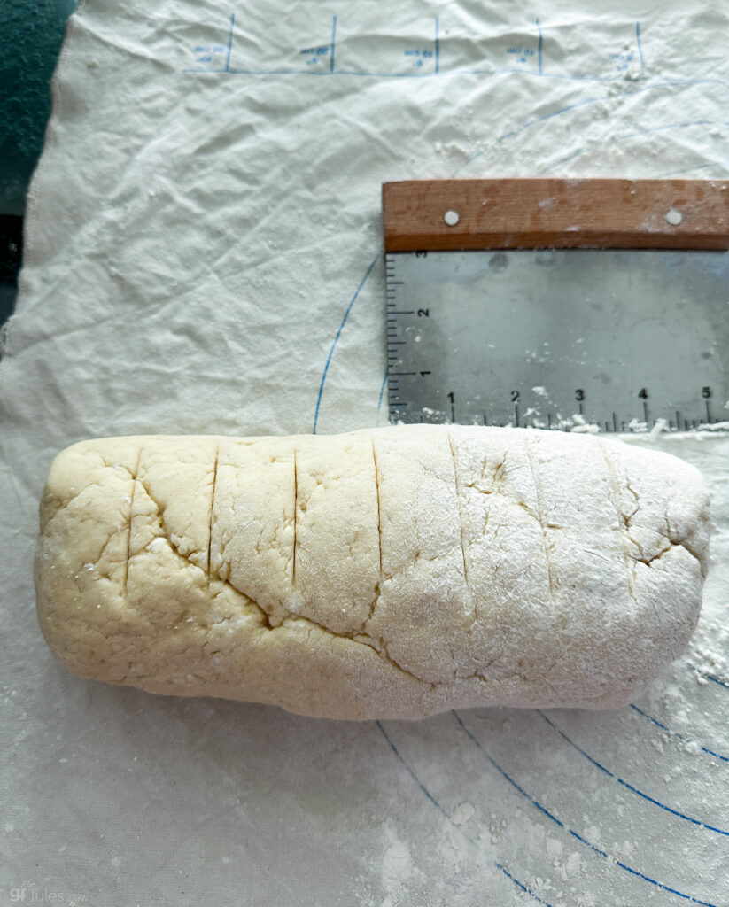 gluten free sourdough breadsticks dough with bench scraper 01-23 13.38.35-2