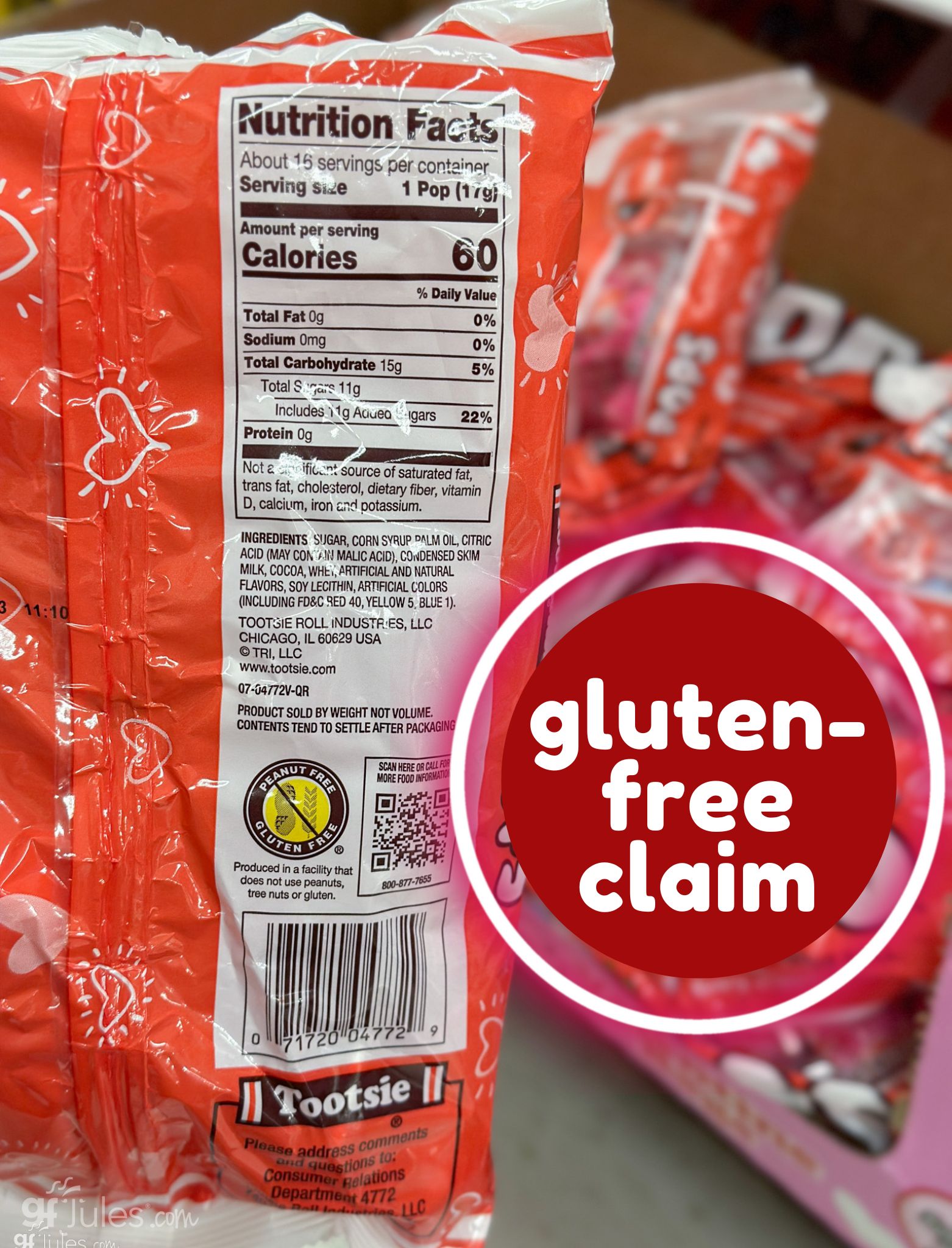 Gluten Free Valentine's Candy List from trusted expert gfJules