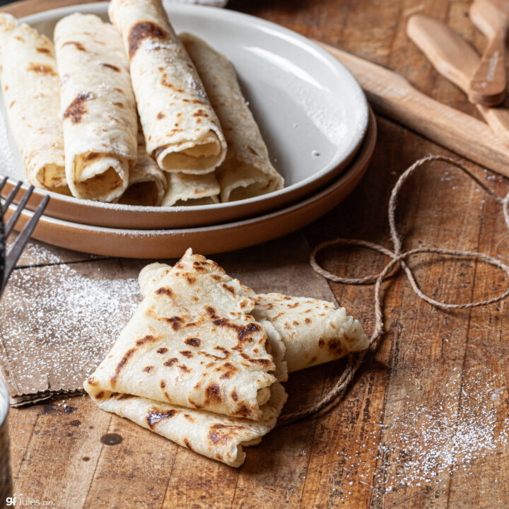 gluten free lefse triangles with rolls