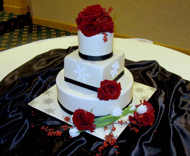 gluten free wedding cake from reader