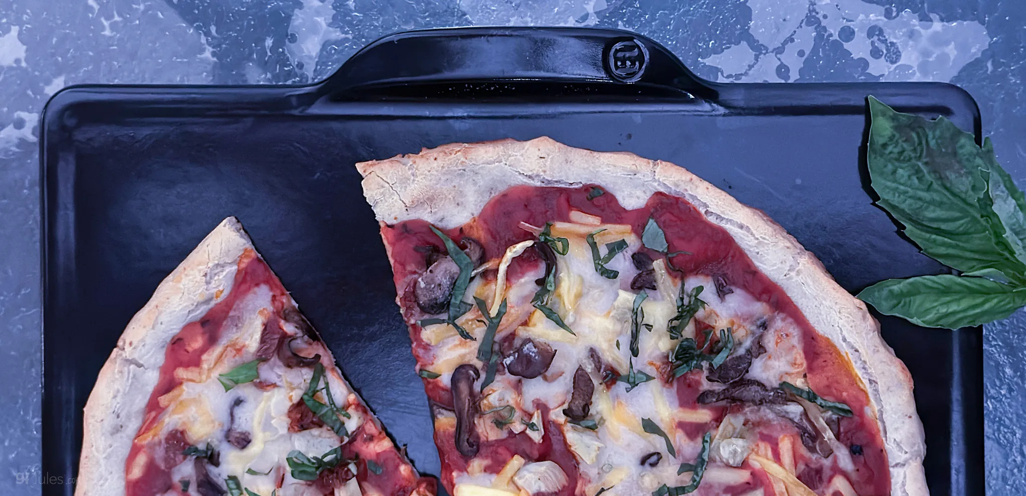 Gluten Free Sourdough pizza banner