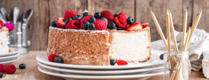 gluten free Angel Food Cake banner