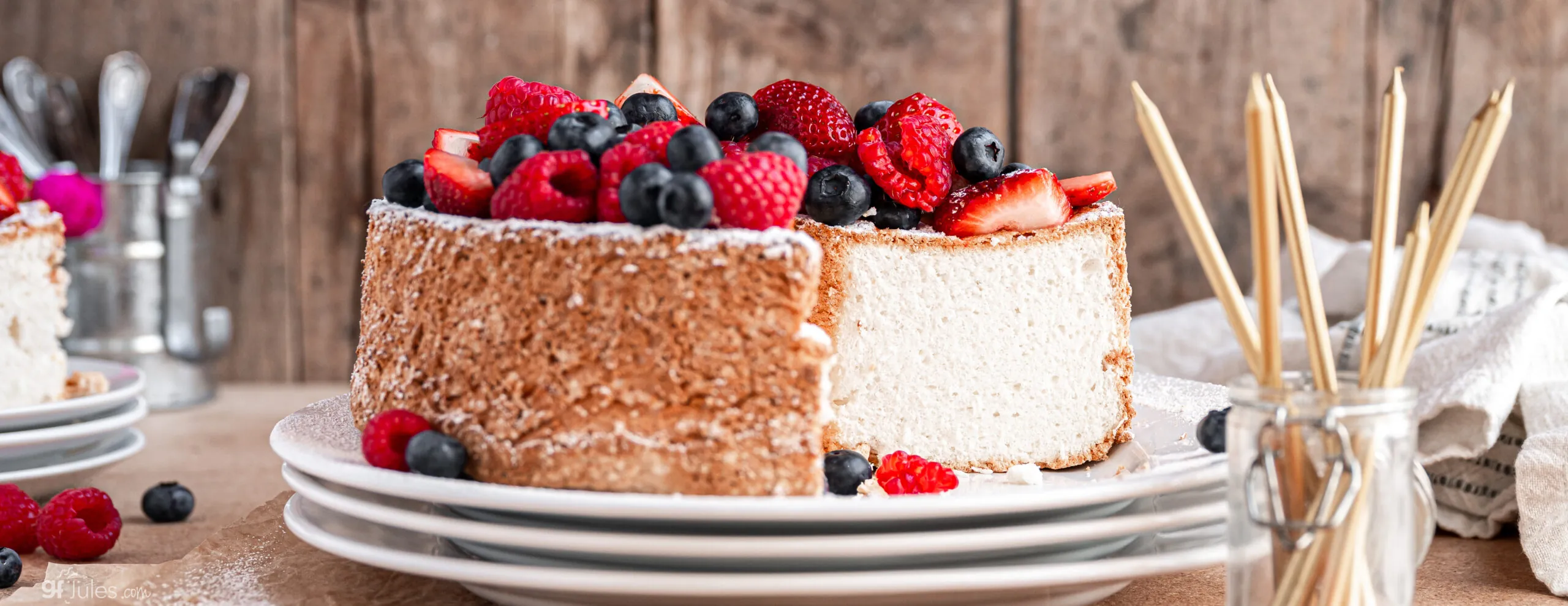 gluten free Angel Food Cake banner