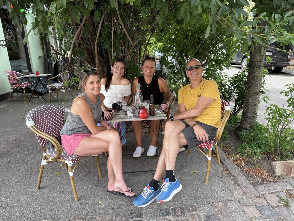 outdoor eating in Copenhagen