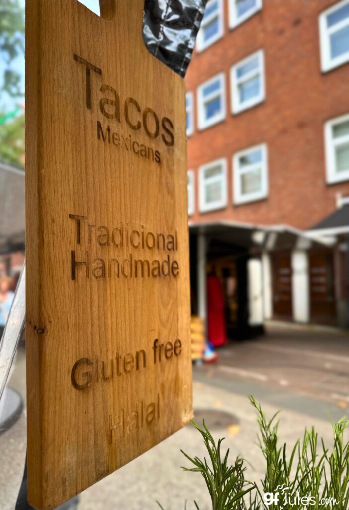 Gluten Free on sign in Amsterdam