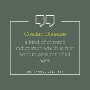 dr samuel gee on coeliac disease