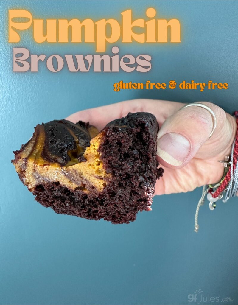 Gluten Free Pumpkin Brownies Recipe | gfJules