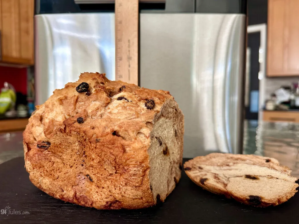 Vevor machine cinnamon raisin bread