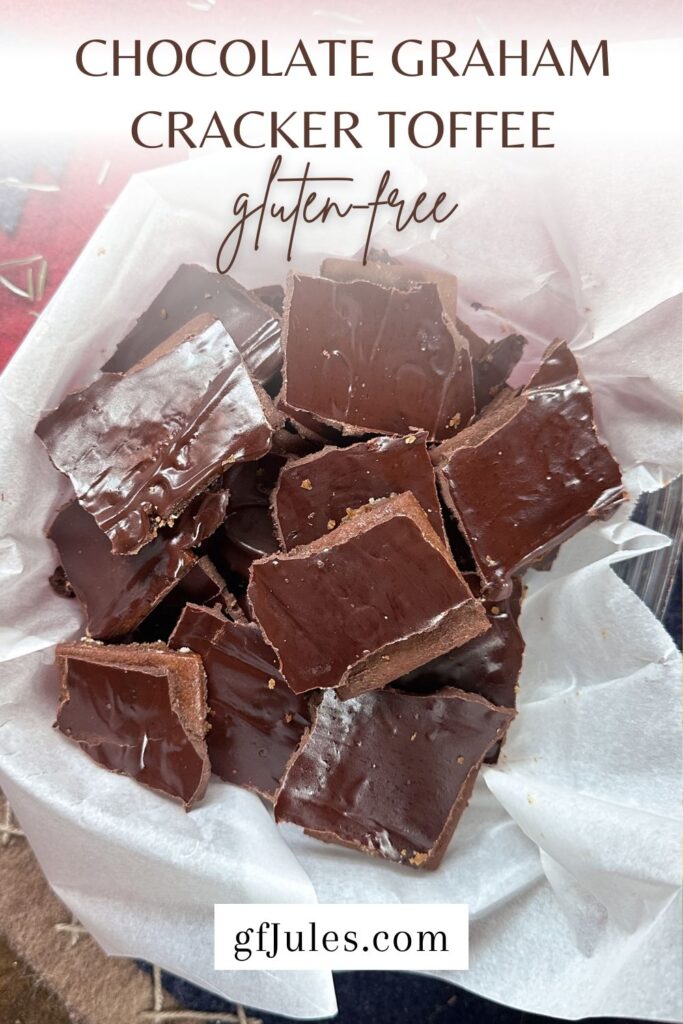 Gluten Free Chocolate Graham Cracker Toffee | gfJules