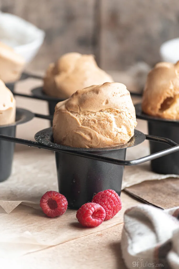 gluten free popovers in pan