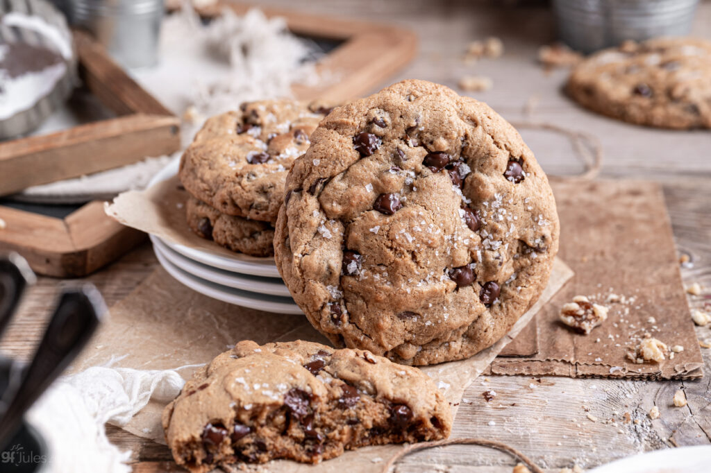 Gluten Free Levain Cookie broken