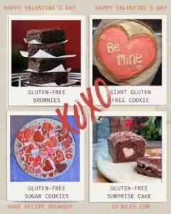 Huge Valentine's Day Gluten Free Recipe Roundup | gfJules