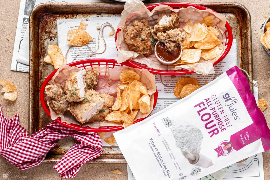 Gluten Free Fried Chicken with gfJules Flour