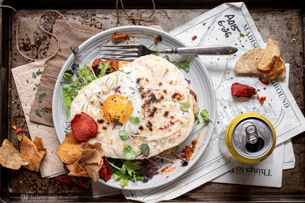gluten free naan bread huevos rancheros