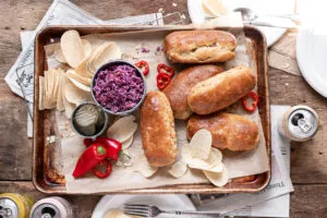 Gluten Free Texas Kolaches – Savory Sausage Klobasniky