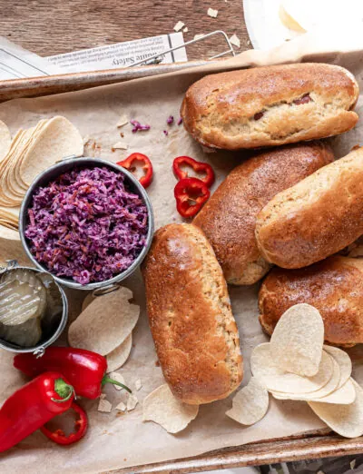 Texas-Style Gluten Free Klobasniky (Savory Sausage Kolaches)