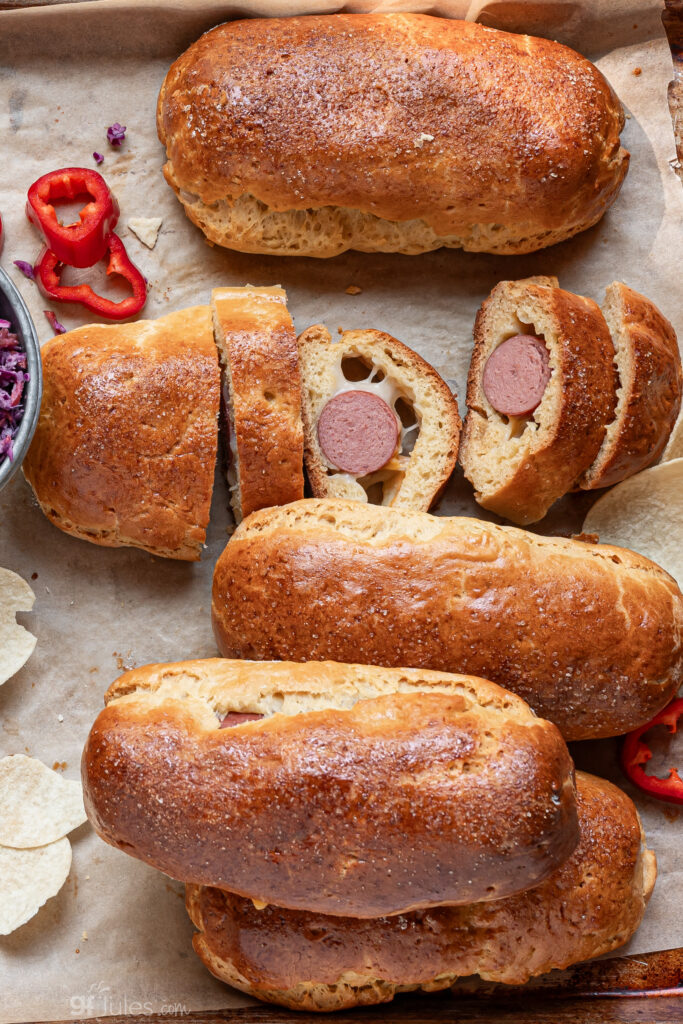Gluten Free Texas Kolaches – Savory Sausage Klobasniky