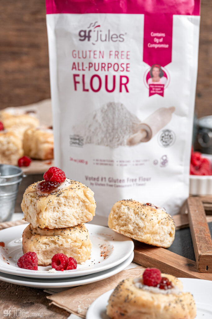 Gluten Free Kolaches with gfJules Flour