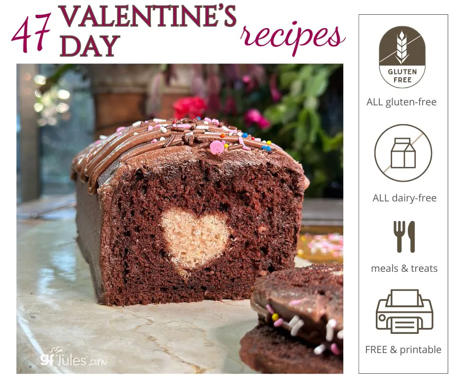 gfJules Gluten Free Valentine's Day Recipe Roundup