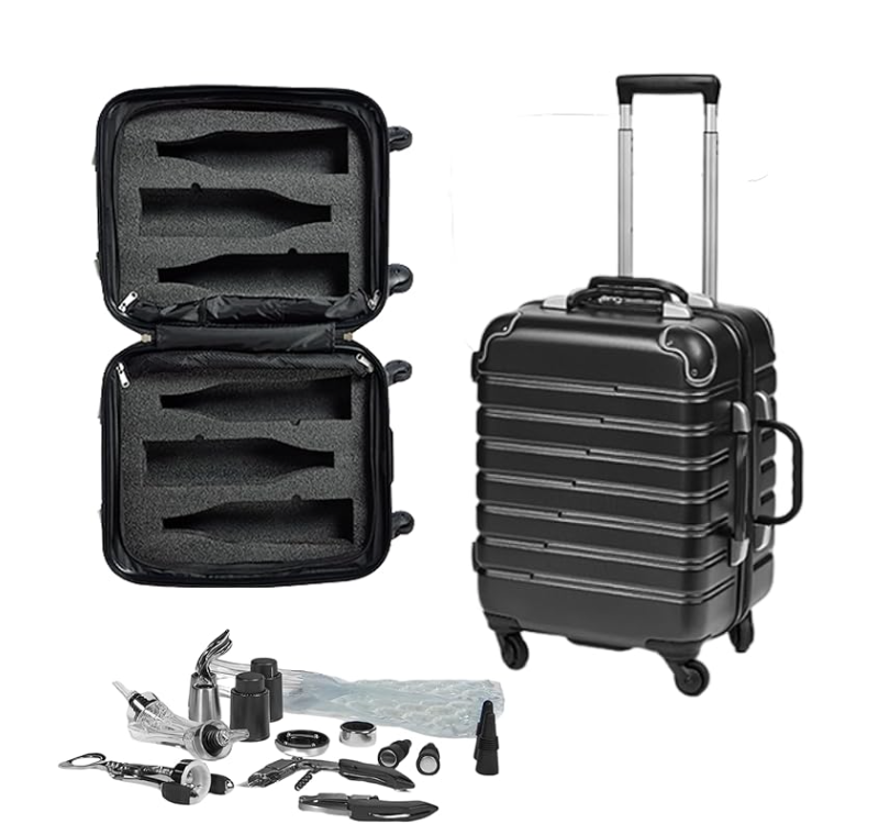 wine suitcase