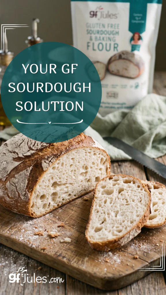 gfJules Gluten Free Sourdough Flour and Recipe 