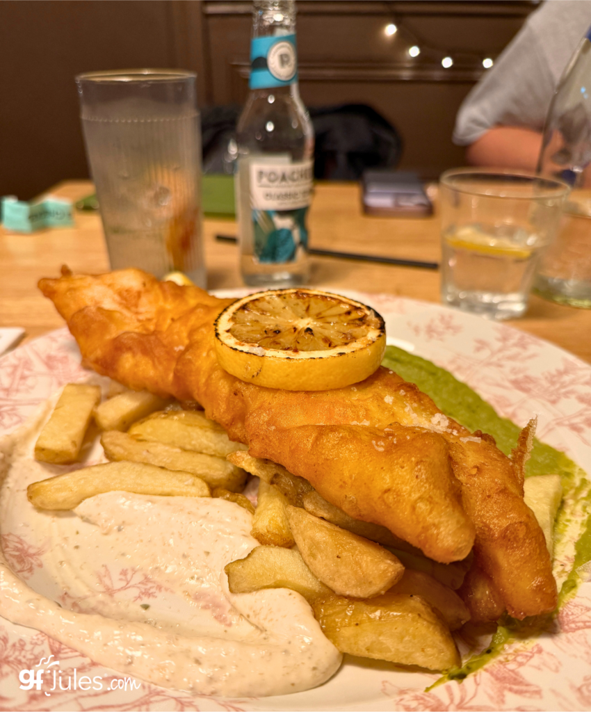 Gallagher's Boxty House Dublin gluten free fish and chips