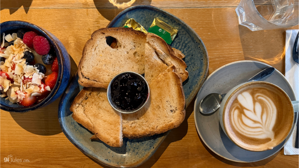 Jay Kay's gluten free breakfast